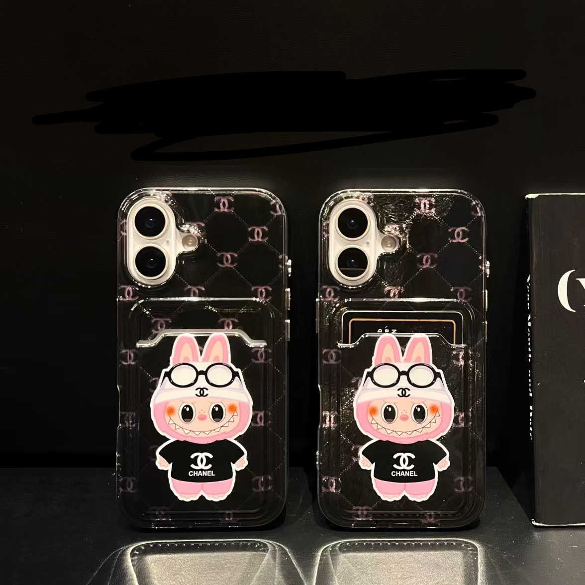 Cartoon Card Slot Case Phone Case For iPhone