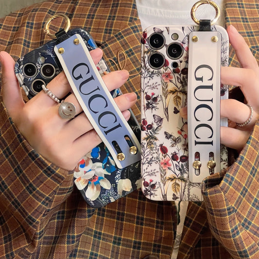 Flower Wristband Phone Case For iPhone