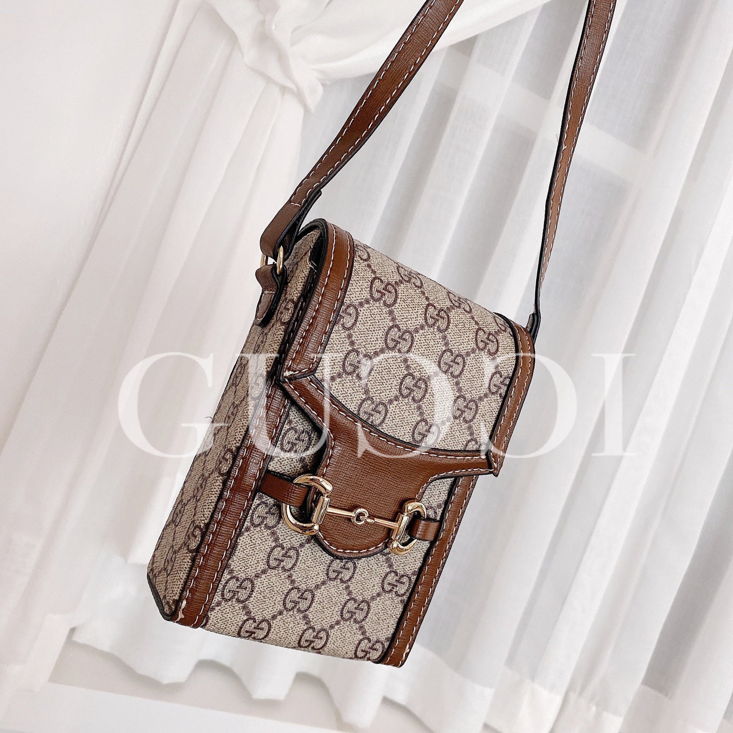 GG Crossbody Leather Bag