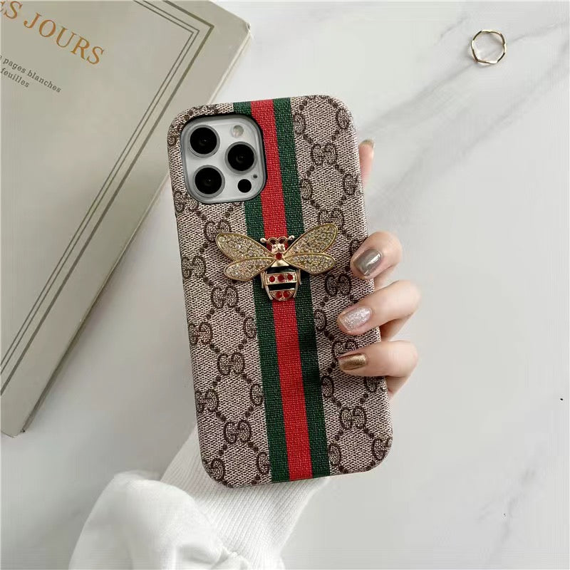 Red Printed Phone Case For iPhone