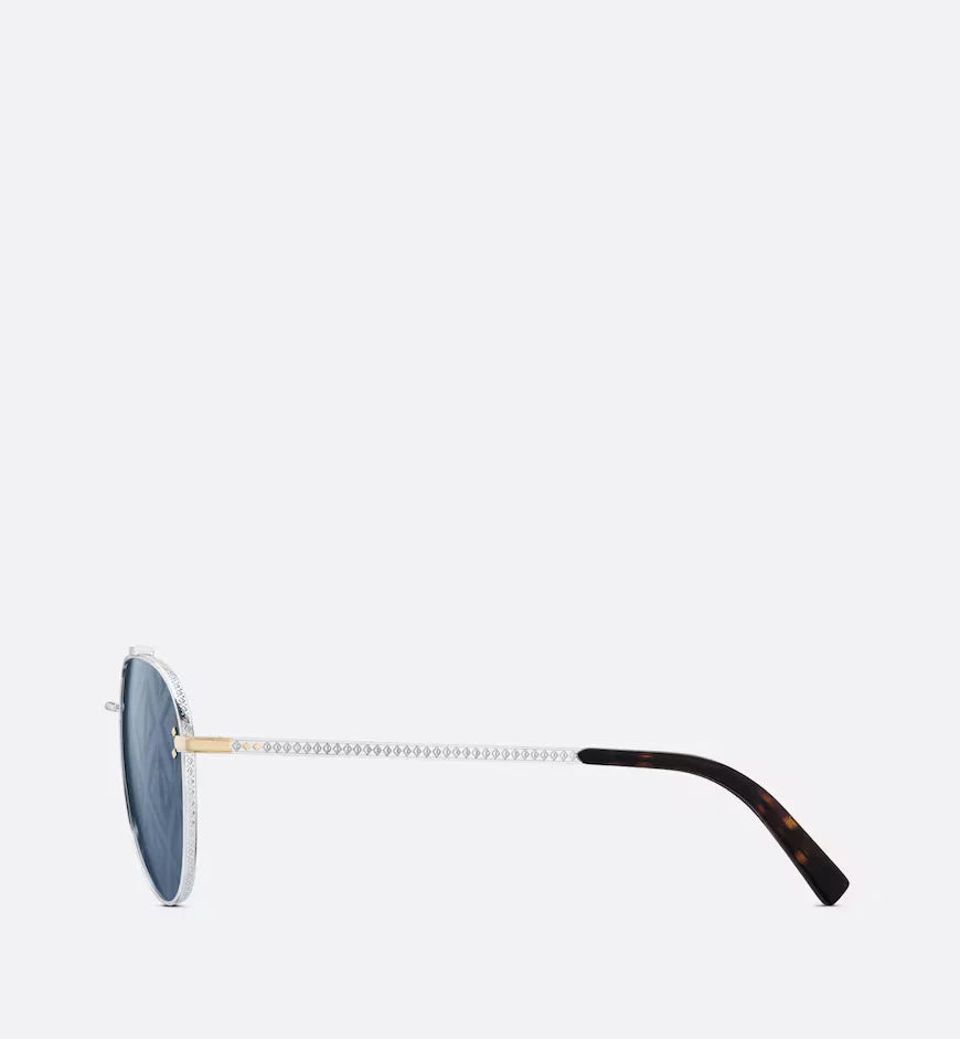 Blue Mirrored Pilot Sunglasses CDDMA1U
