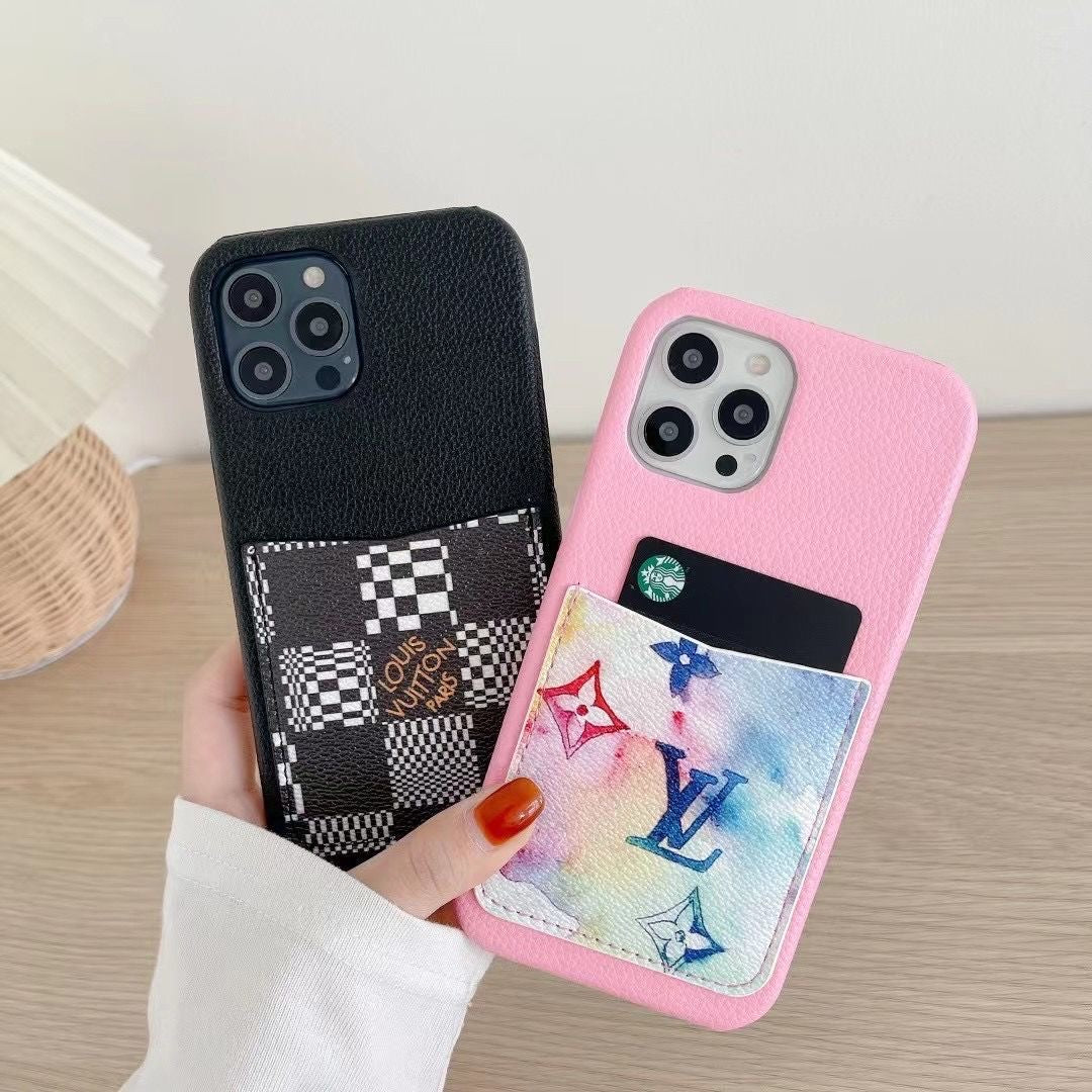 Card Printed Phone Case For iPhone