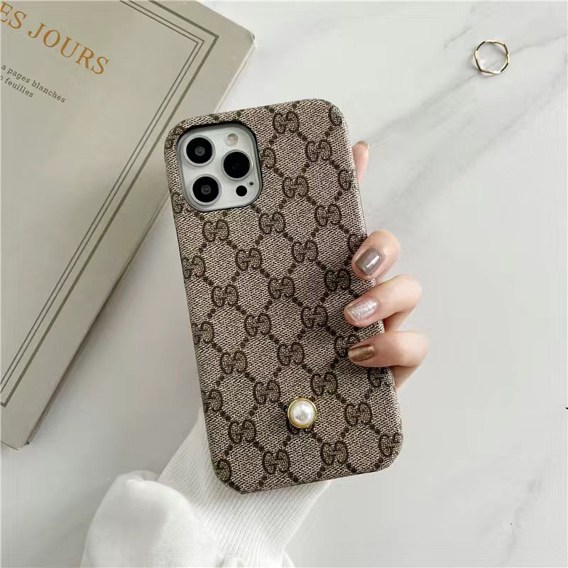 Red Printed Phone Case For iPhone