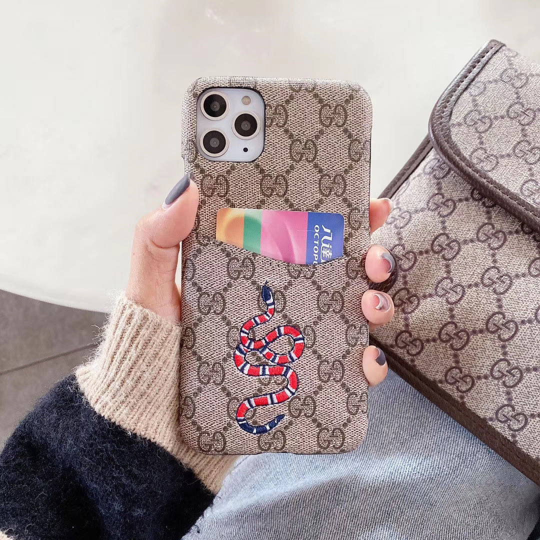 Embroidery Print Phone Case For iPhone