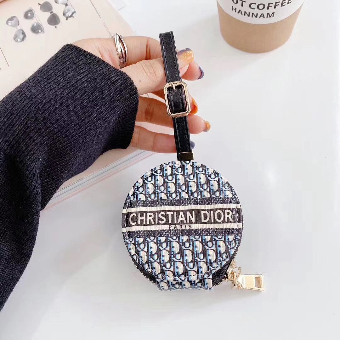 Embroidery Letter Earphone Case