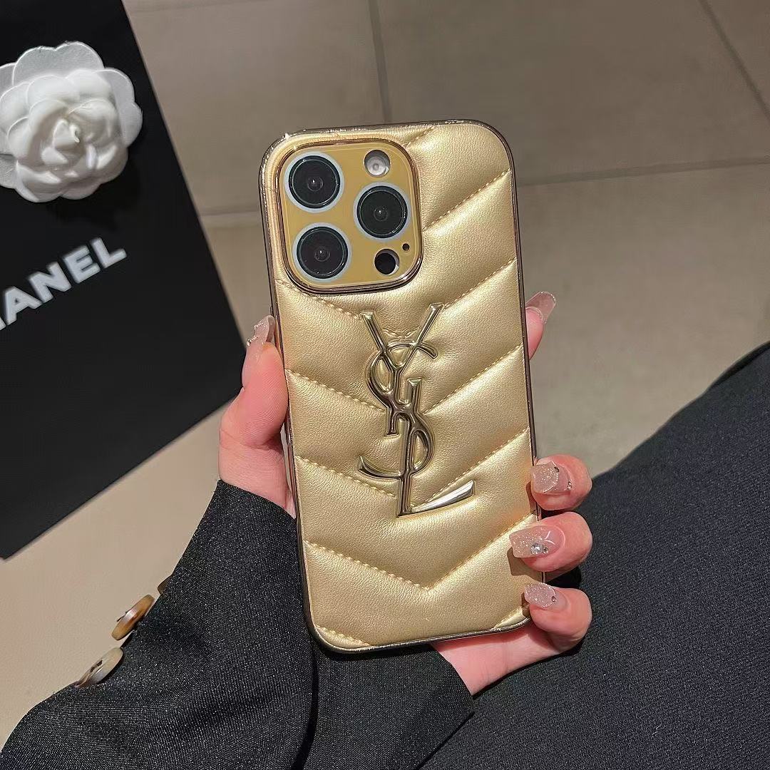 Gold Letter Phone Case For iPhone