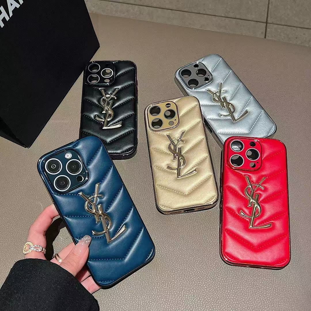 Gold Letter Phone Case For iPhone