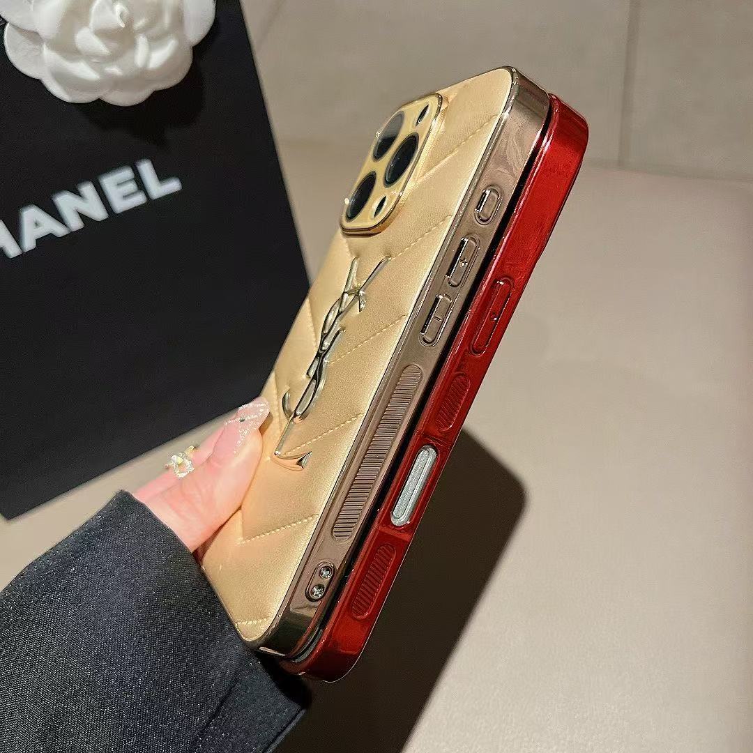 Gold Letter Phone Case For iPhone