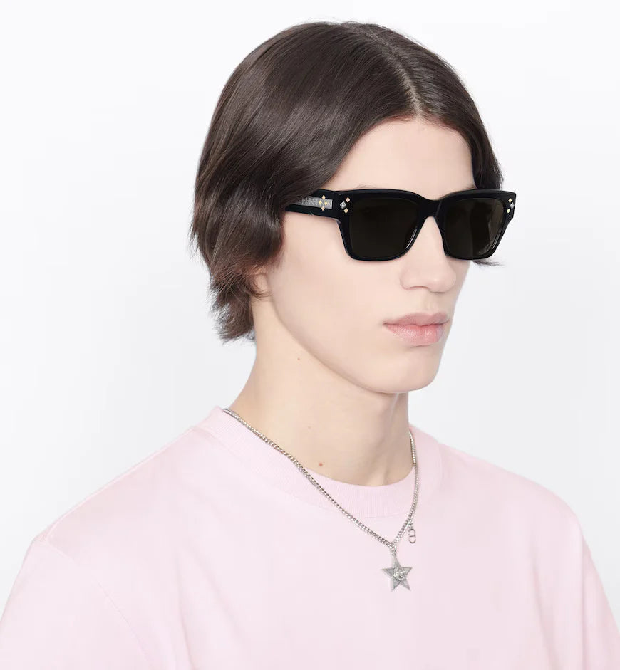 Black Rectangular Sunglasses CDDMS2I