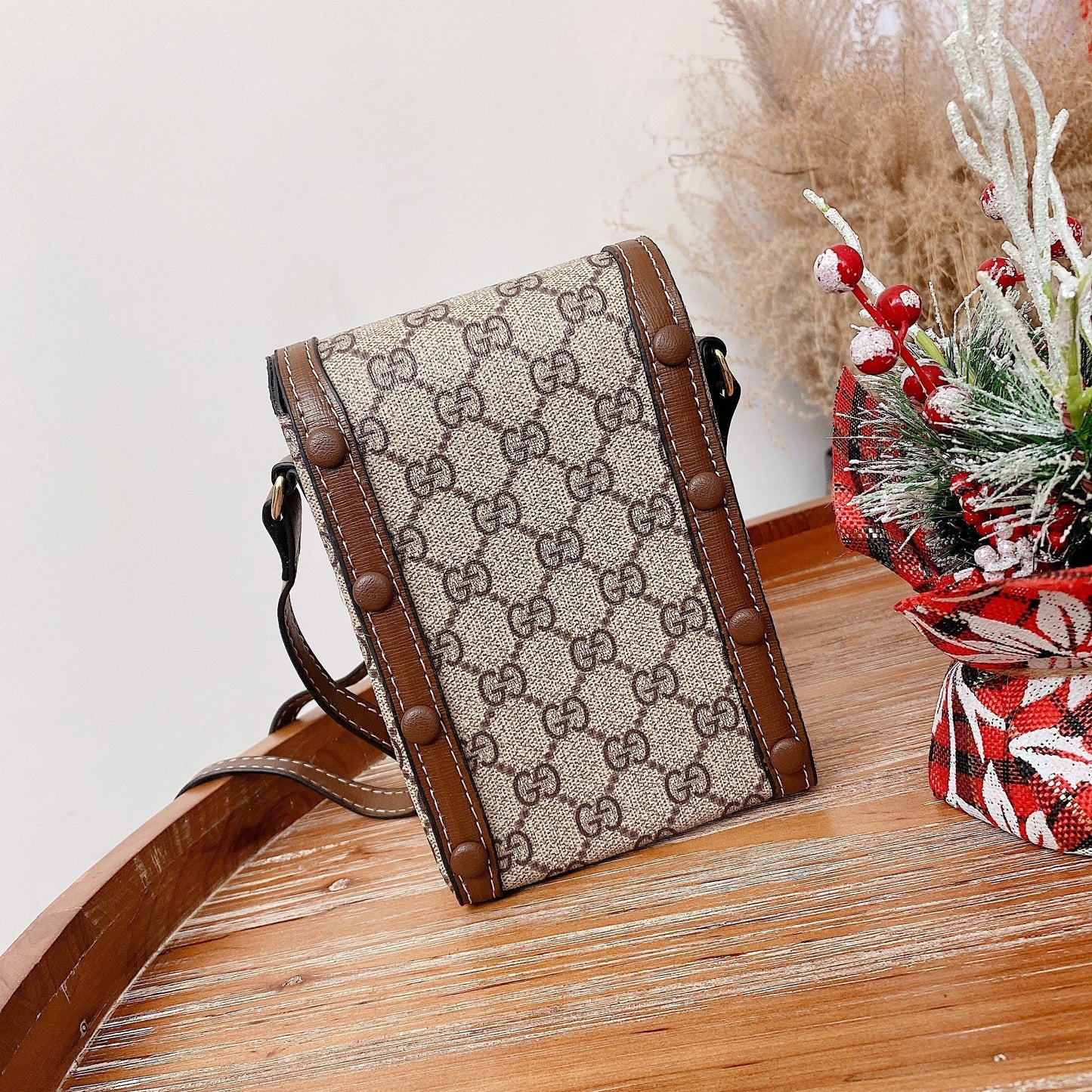 GG Crossbody Leather Bag