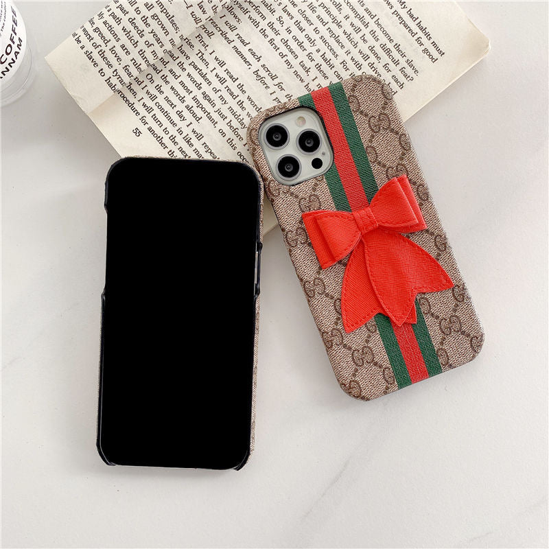 Red Printed Phone Case For iPhone