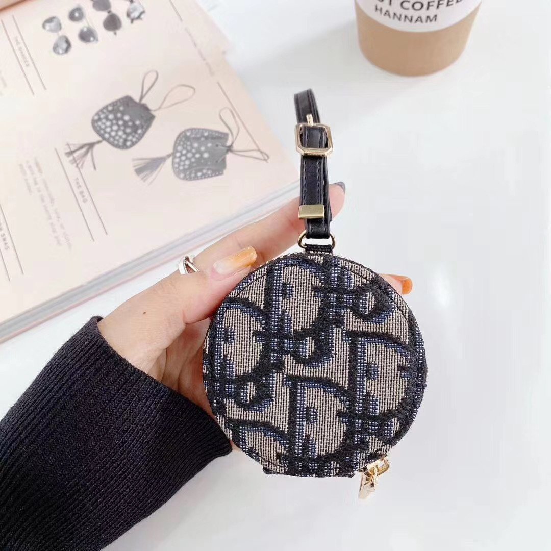 Embroidery Letter Earphone Case