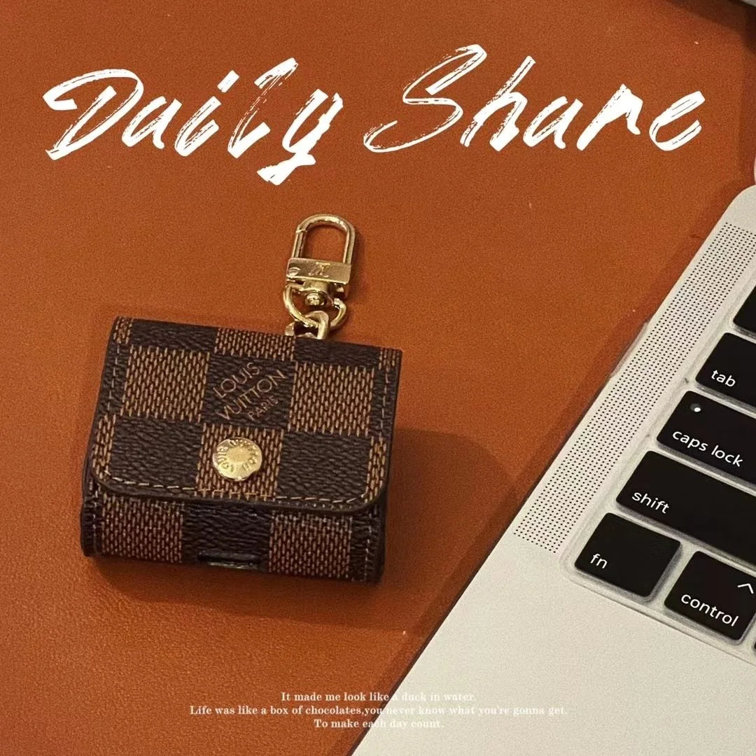 Fashion Leather Earphone Case