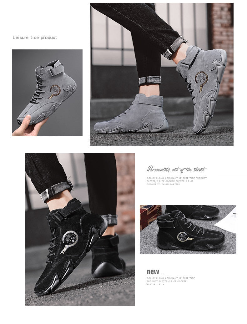 Men's Genuine Leather Boots