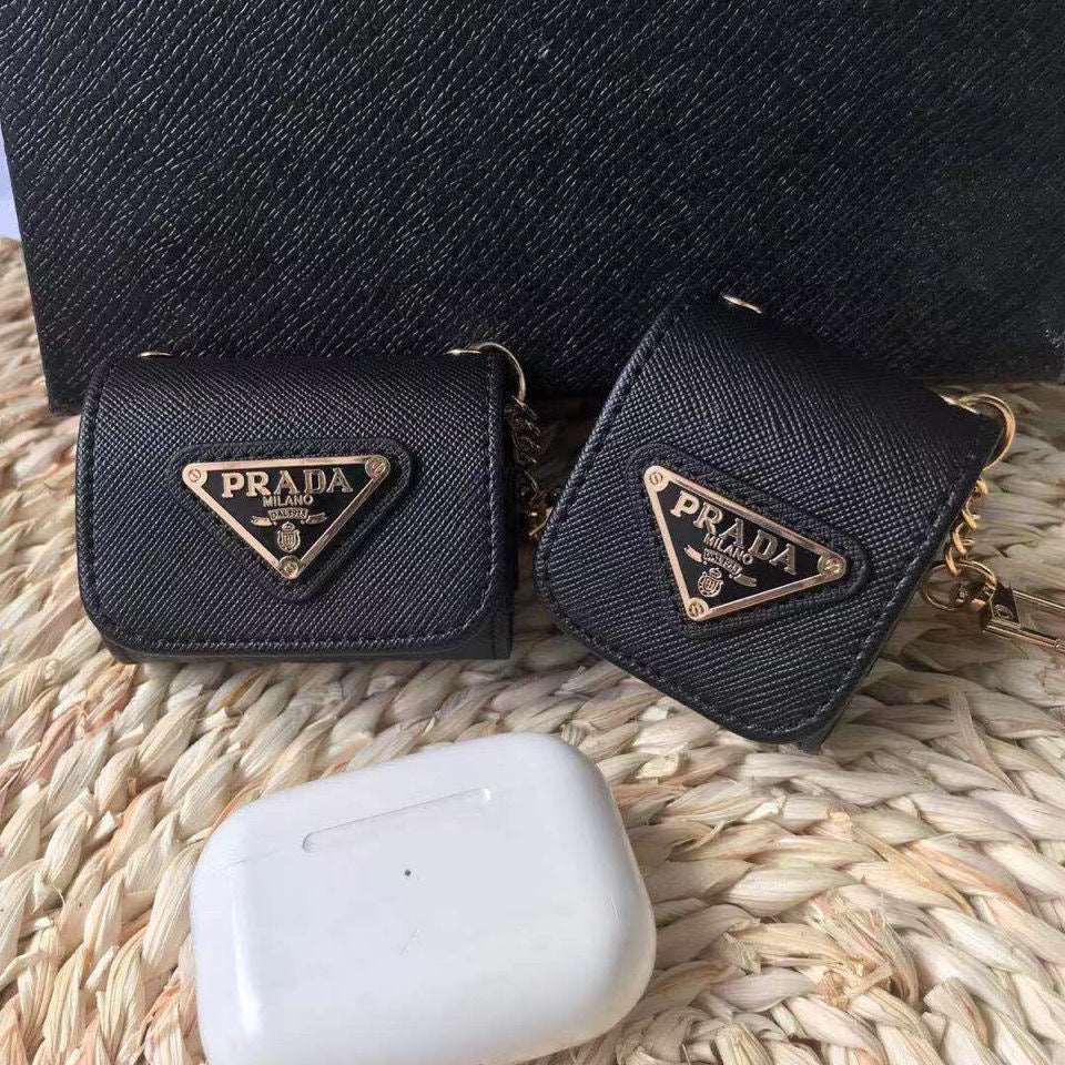 Black Fashion AirPods Case