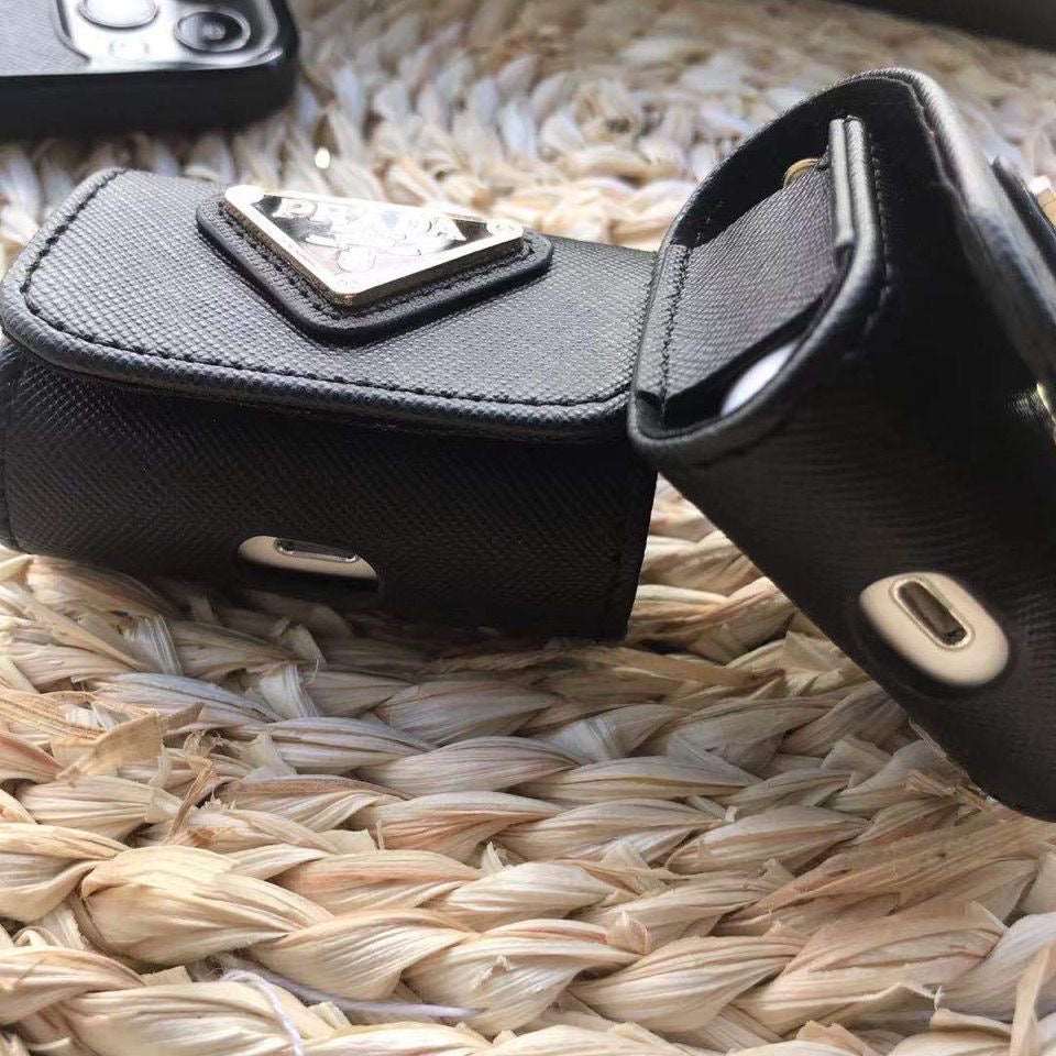 Black Fashion AirPods Case