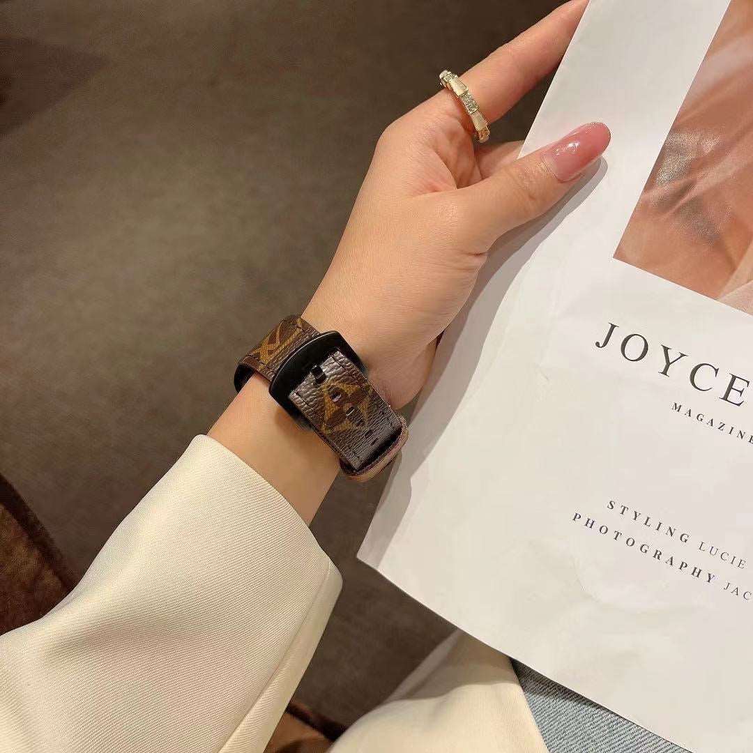 Colorful Leather Apple Watch Straps
