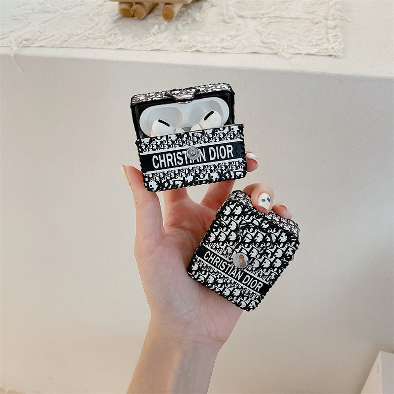 Cute Black AirPods Case