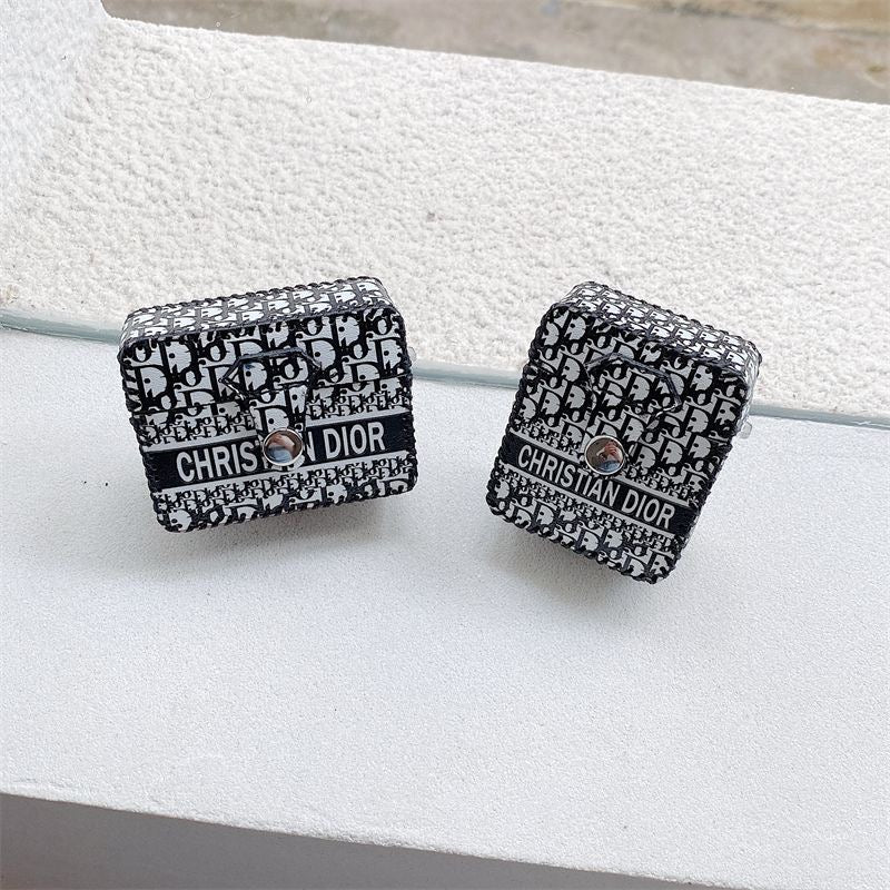 Cute Black AirPods Case