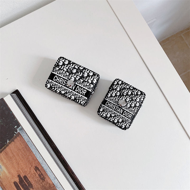 Cute Black AirPods Case