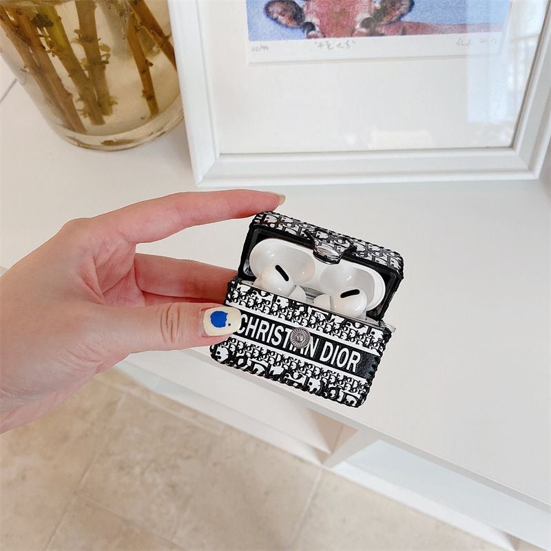 Cute Black AirPods Case