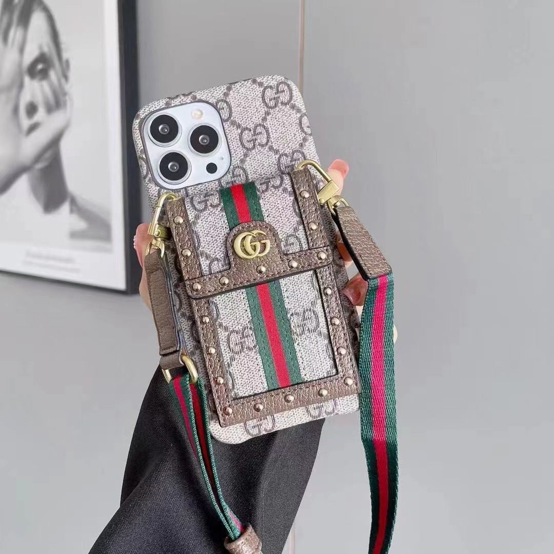Design Strap Phone Case For iPhone