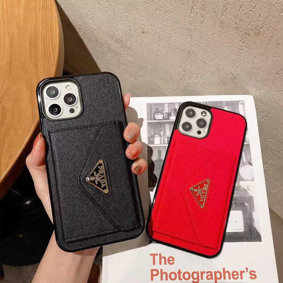 Card Leather Phone Case For iPhone