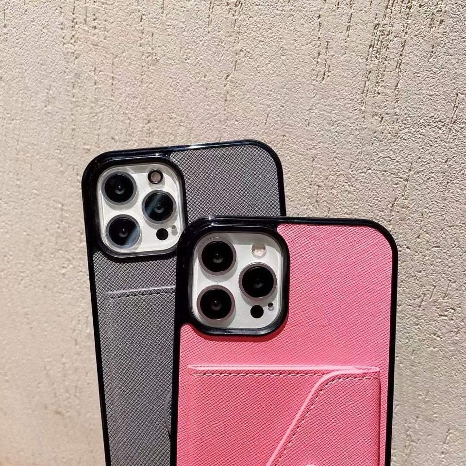 Card Leather Phone Case For iPhone