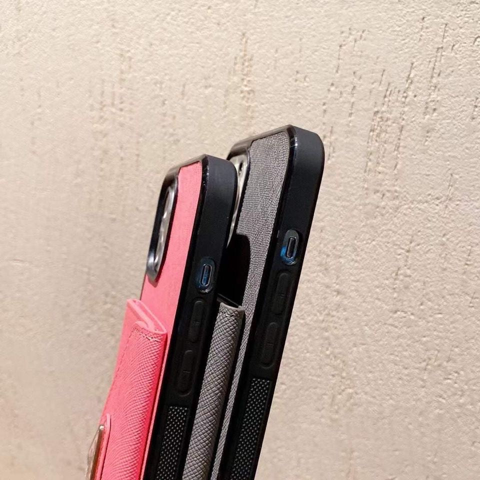 Card Leather Phone Case For iPhone