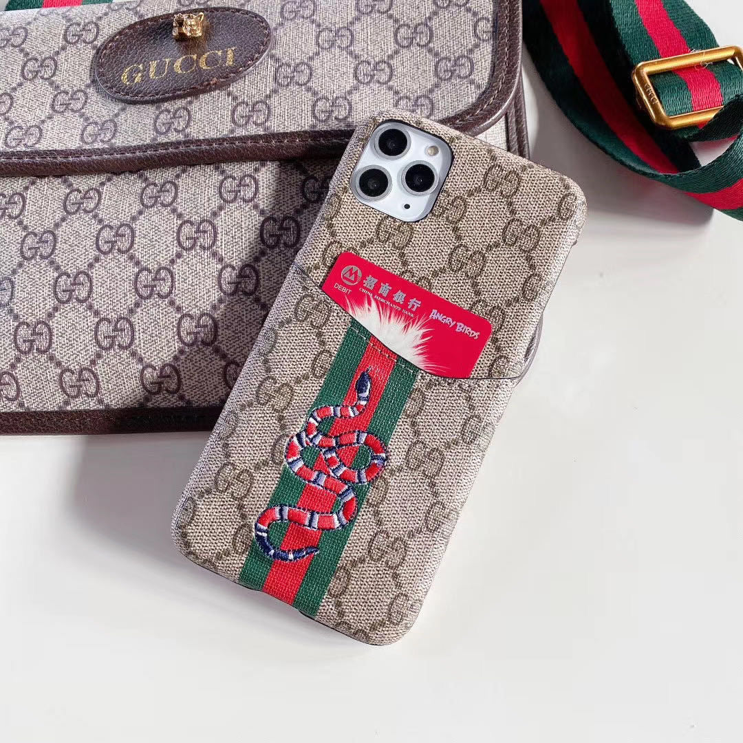 Embroidery Print Phone Case For iPhone