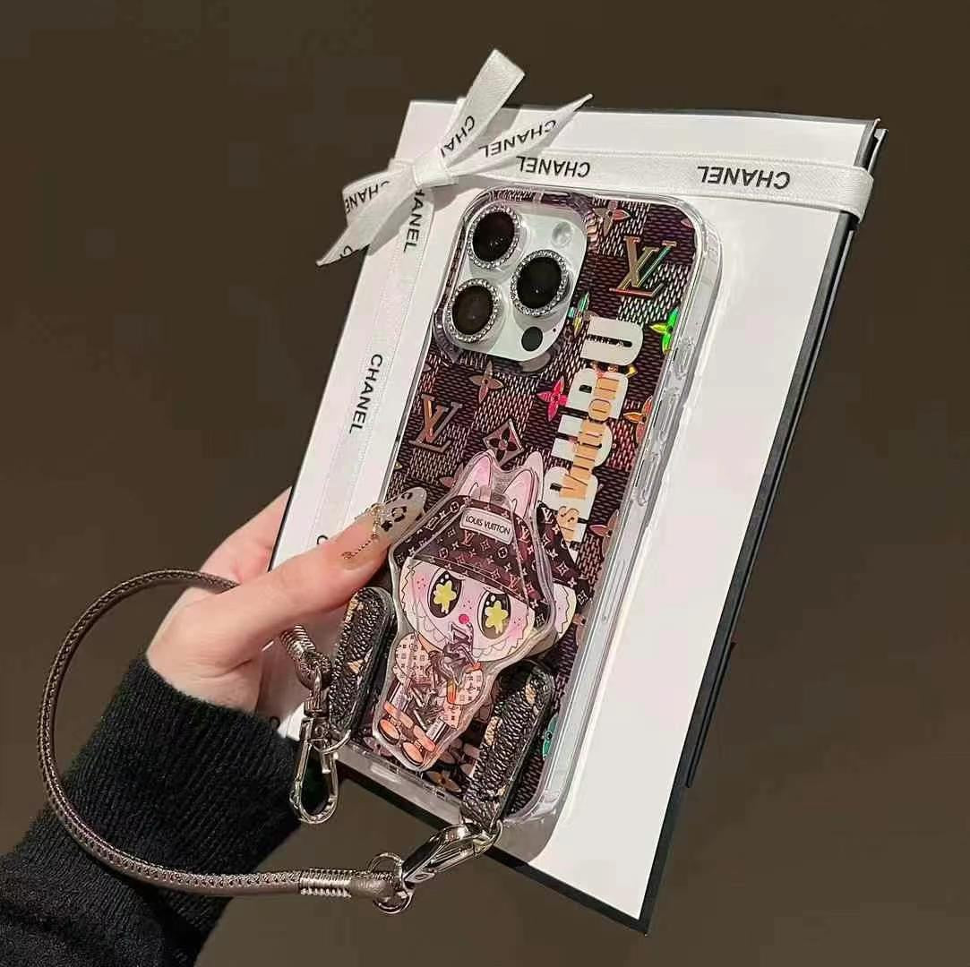 Cartoon Magnetic Bracket Phone Case For iPhone