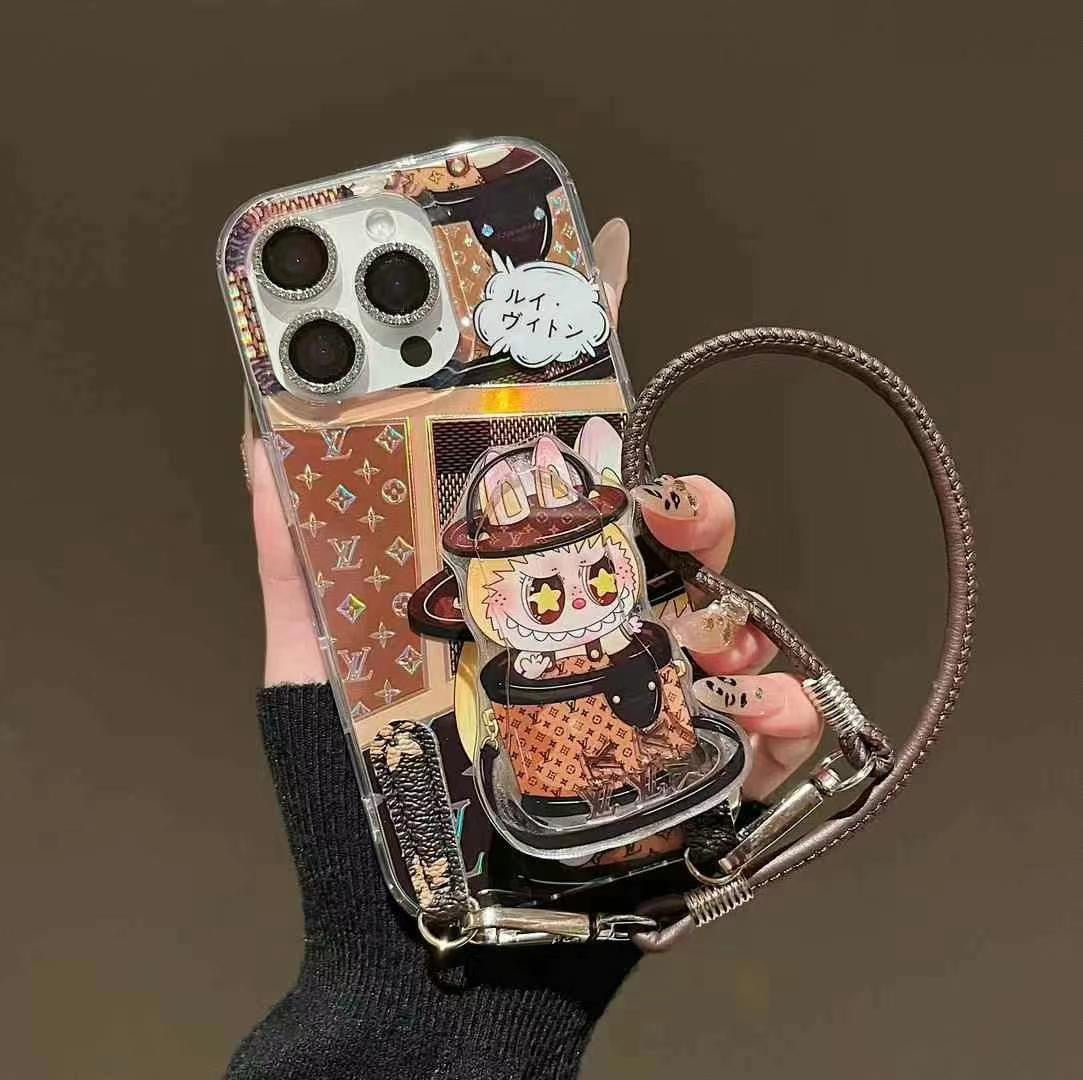 Cartoon Magnetic Bracket Phone Case For iPhone