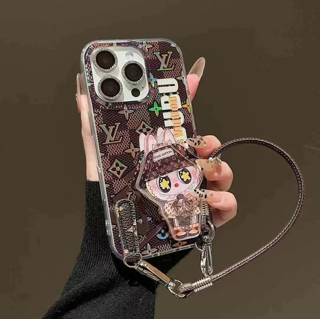 Cartoon Magnetic Bracket Phone Case For iPhone