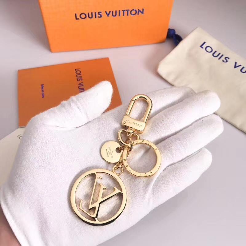 Golden Pendant Keychain