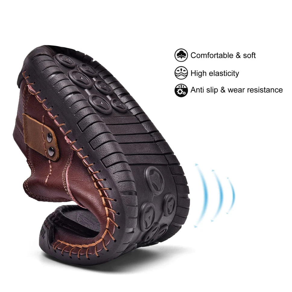 Bestoshoe®⏰Last Day 50% OFF🔥 Men's Handmade Genuine Leather Slip-On Loafers by ⏰Promotion - 50% OFF🔥