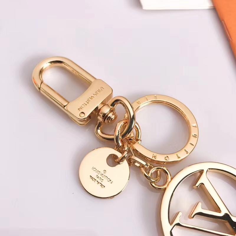 Golden Pendant Keychain