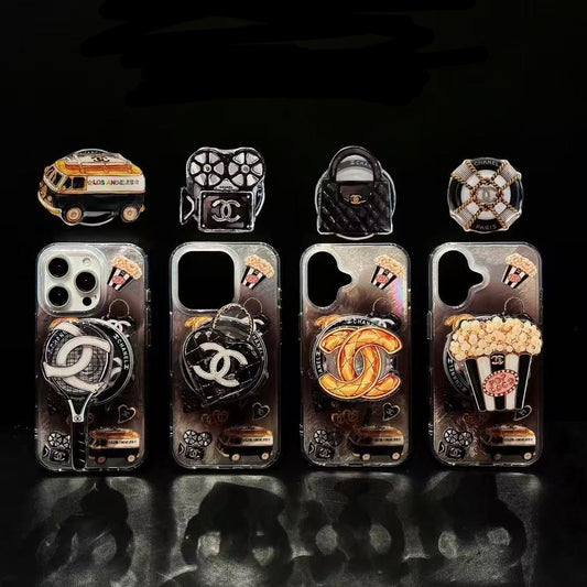 Cool Black Magnetic Phone Case For iPhone