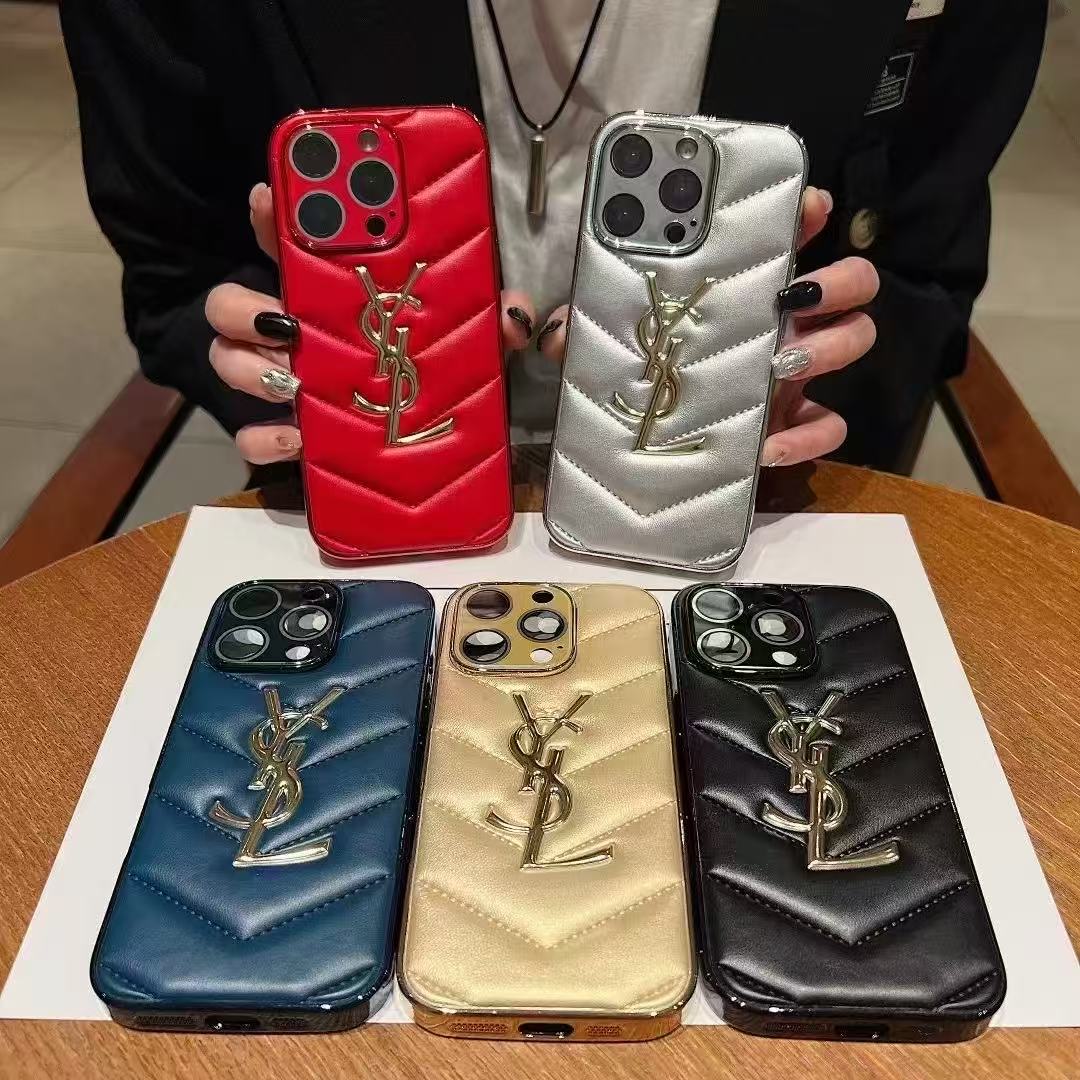 Gold Letter Phone Case For iPhone