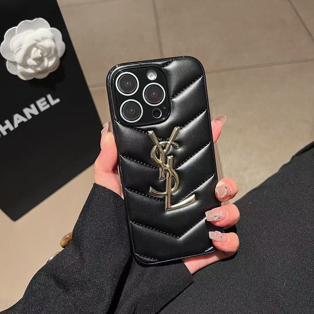 Gold Letter Phone Case For iPhone