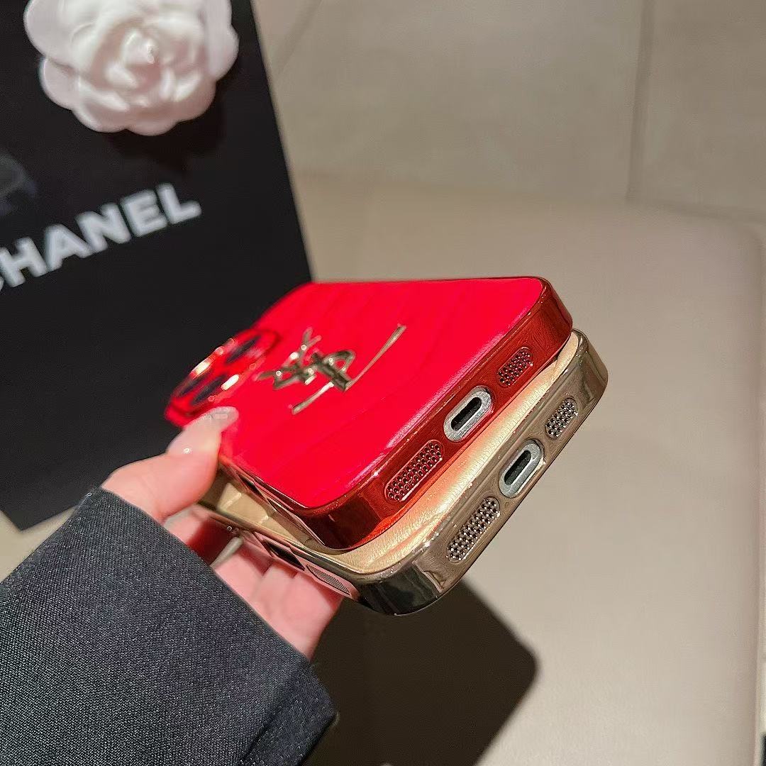 Gold Letter Phone Case For iPhone