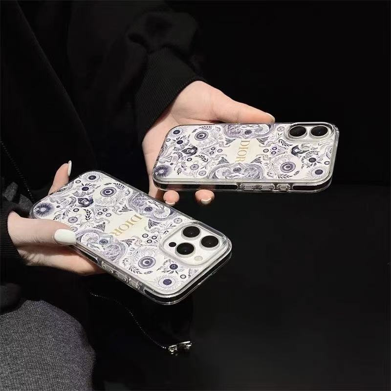 Fresh Transparent Chain Phone Case For iPhone