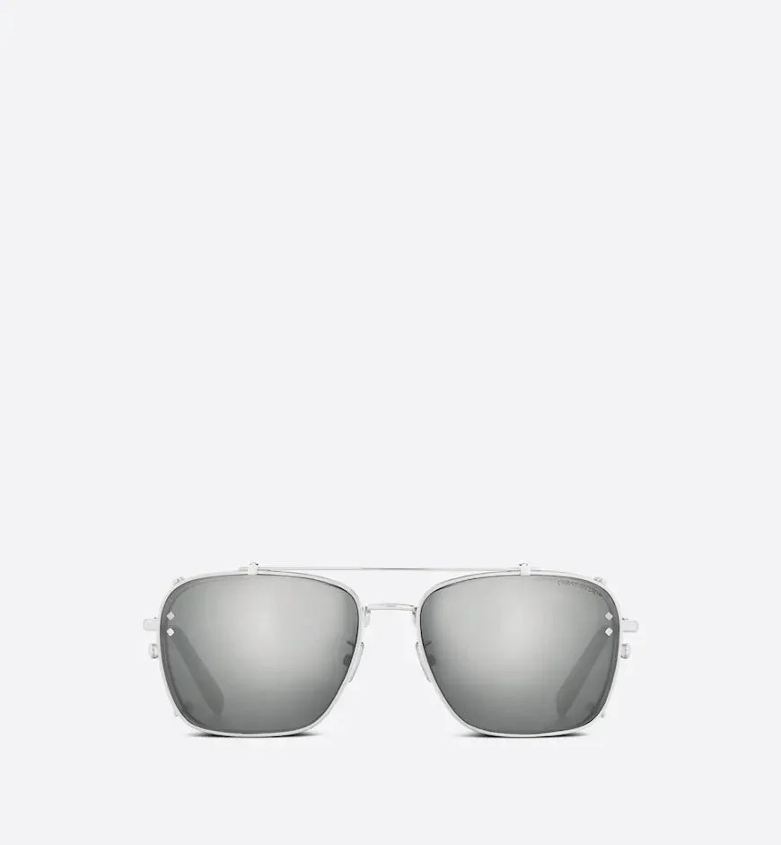 Light Blue and Silver Mirrored Square Sunglasses CDDMS4U