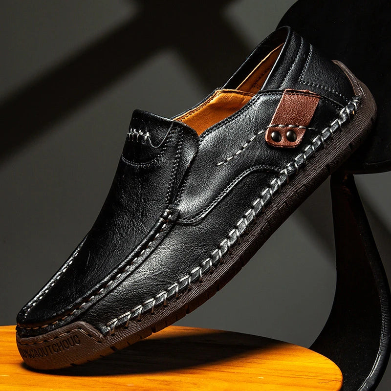 Bestoshoe®⏰Last Day 50% OFF🔥 Men's Handmade Genuine Leather Slip-On Loafers by ⏰Promotion - 50% OFF🔥