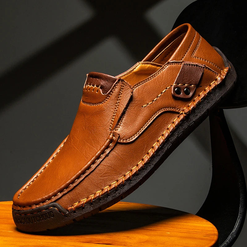 Bestoshoe®⏰Last Day 50% OFF🔥 Men's Handmade Genuine Leather Slip-On Loafers by ⏰Promotion - 50% OFF🔥