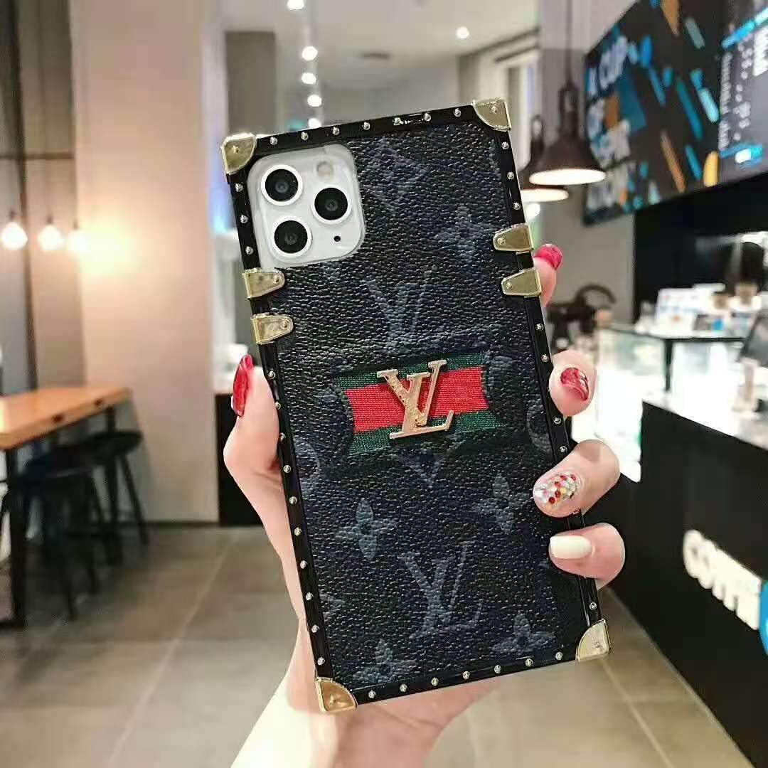 Stitching Lanyard Phone Case For iPhone