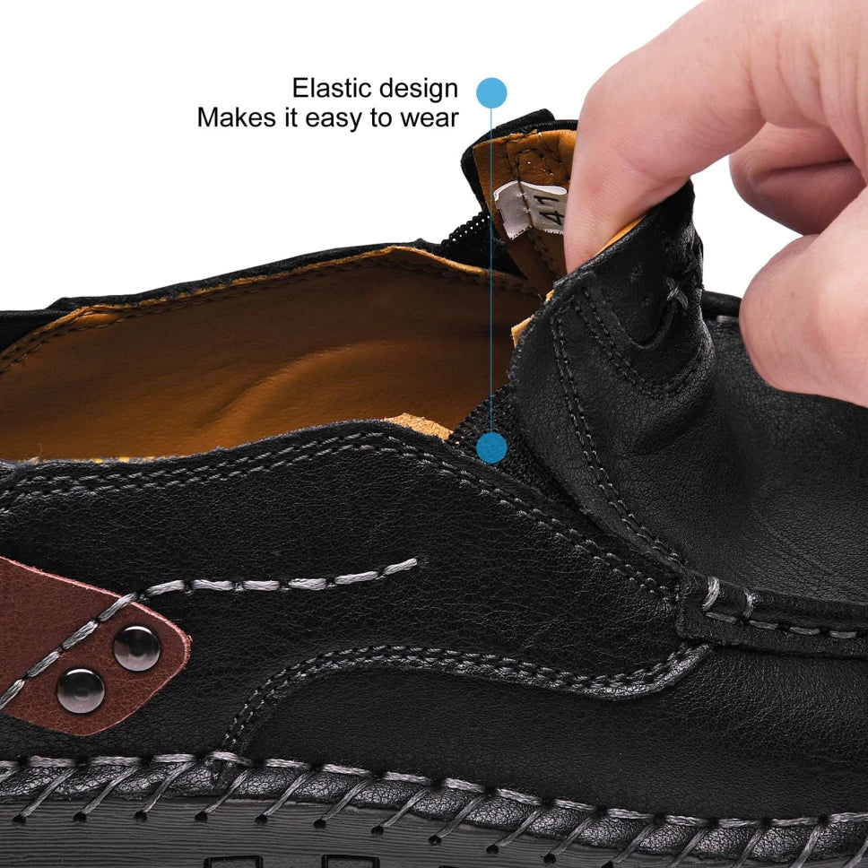 Bestoshoe®⏰Last Day 50% OFF🔥 Men's Handmade Genuine Leather Slip-On Loafers by ⏰Promotion - 50% OFF🔥