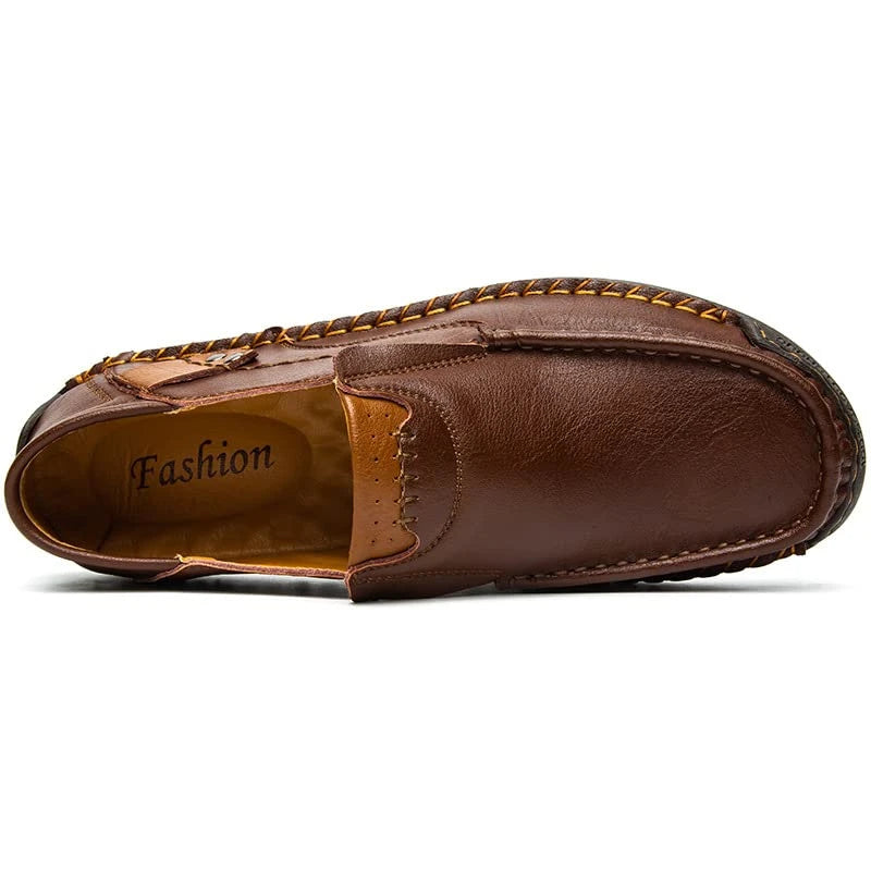 Bestoshoe®⏰Last Day 50% OFF🔥 Men's Handmade Genuine Leather Slip-On Loafers by ⏰Promotion - 50% OFF🔥