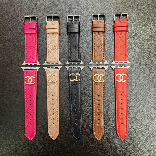 Trendy Leather Apple Watch Straps