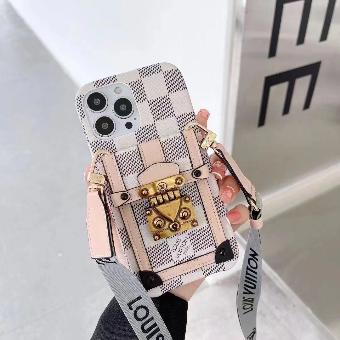 Fashion Gird Phone Case For iPhone