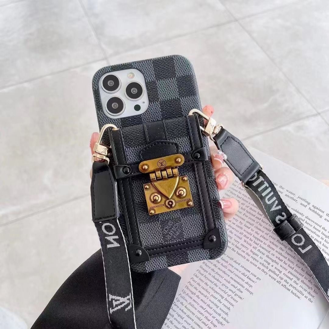 Fashion Gird Phone Case For iPhone